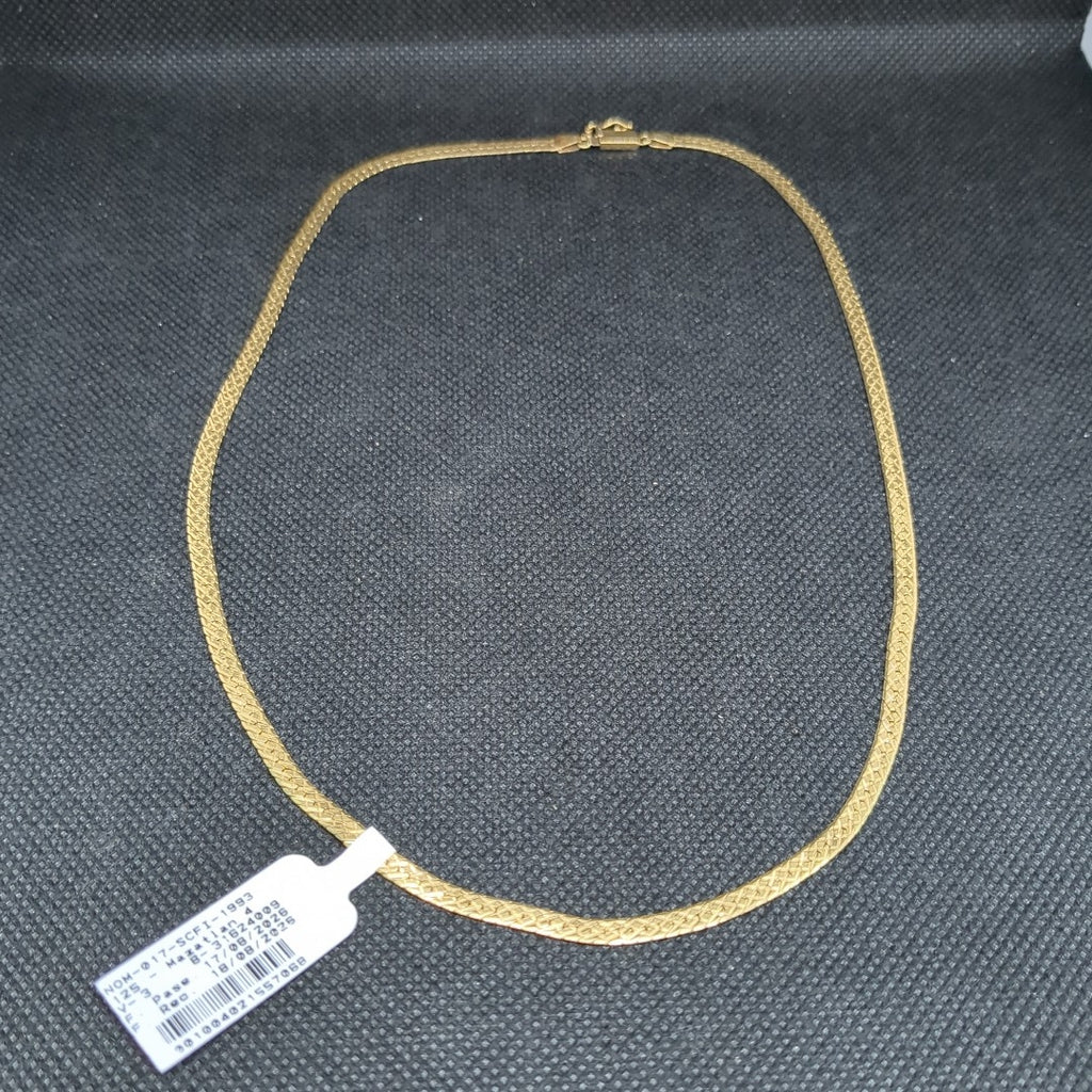 GARGANTILLA ORO 14 K 9,50 GRMS (SEMINUEVO)