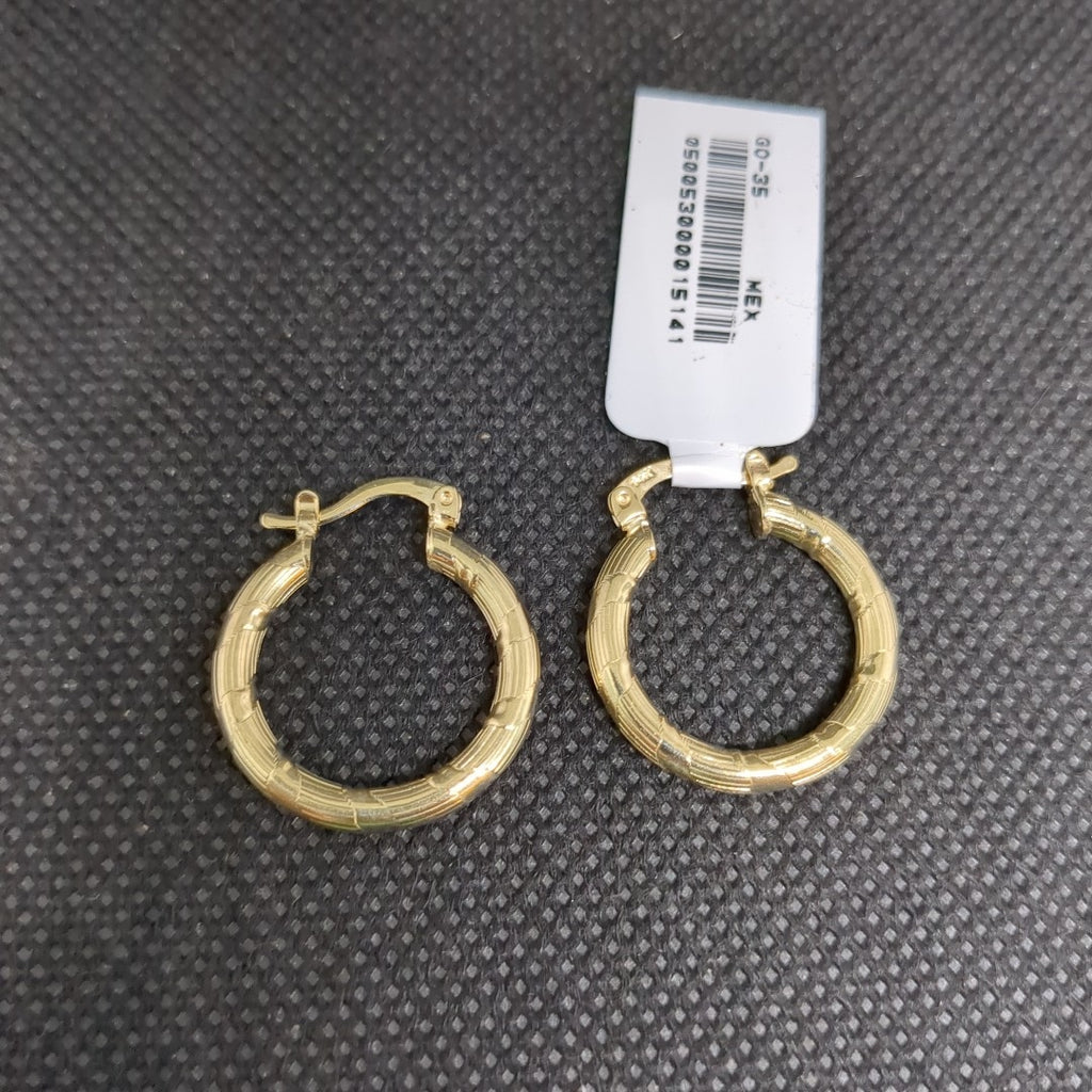 ARETES ARRACADAS 14K 2.6 GR (NUEVO)