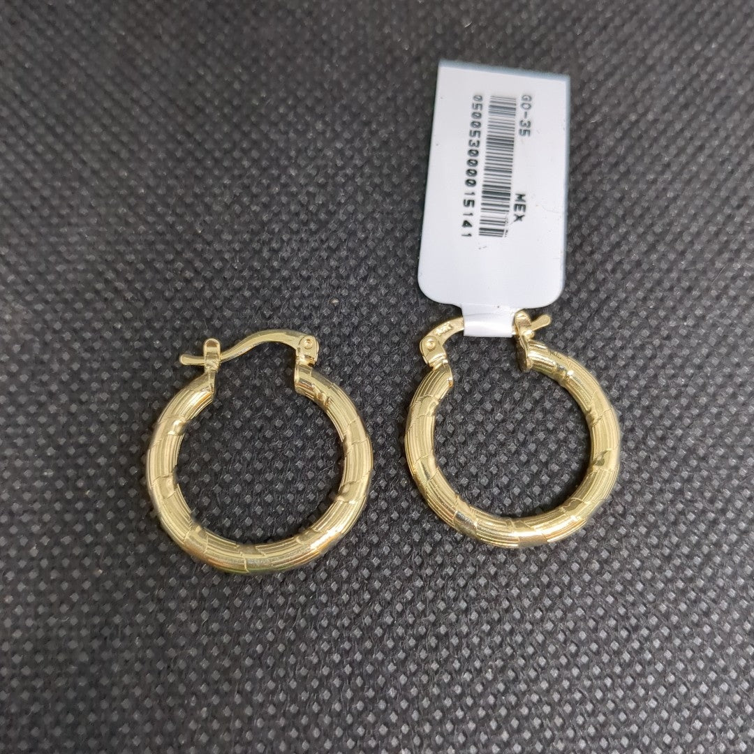 ARETES ARRACADAS 14K 2.6 GR (NUEVO)