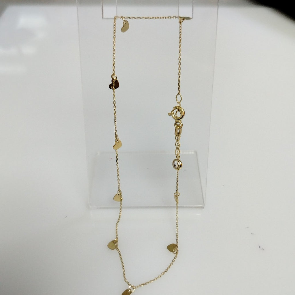TOBILLERAS ORO 14K 1.2 (NUEVO)