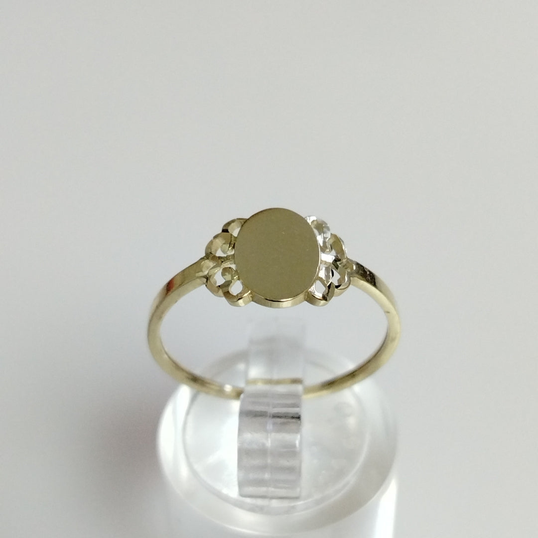 ANILLOS ANILLITO 10K TALLA 7 1 GR (NUEVO)