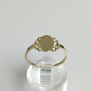 ANILLOS ANILLITO 10K TALLA 7 1 GR (NUEVO)