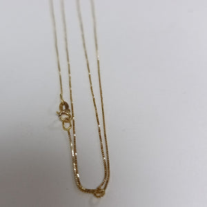 CADENA ORO 14 K 0.9 GRMS (SEMINUEVO)