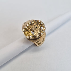 ANILLO ORO 10 K 5.7 GRMS (SEMINUEVO)