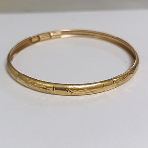 PULSERA RIGIDA ORO 10 K 5.2 GRMS (SEMINUEVO)
