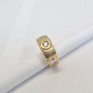 ANILLO ORO 10 K 4.6 GRMS (SEMINUEVO)