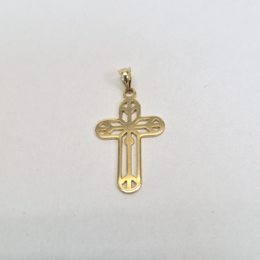 CRUZ, DIJE ORO 14 K 1.9 GRMS (SEMINUEVO)