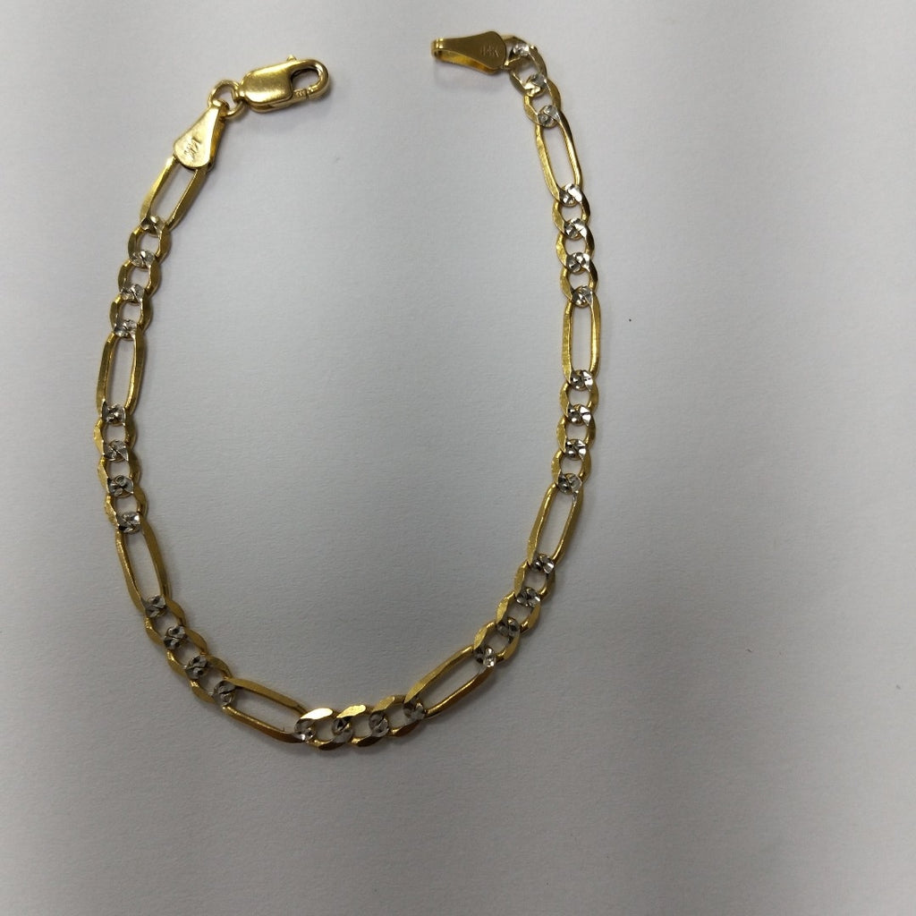 PULSERA 3X1 14K 18 CM 3.9 GR (NUEVO)