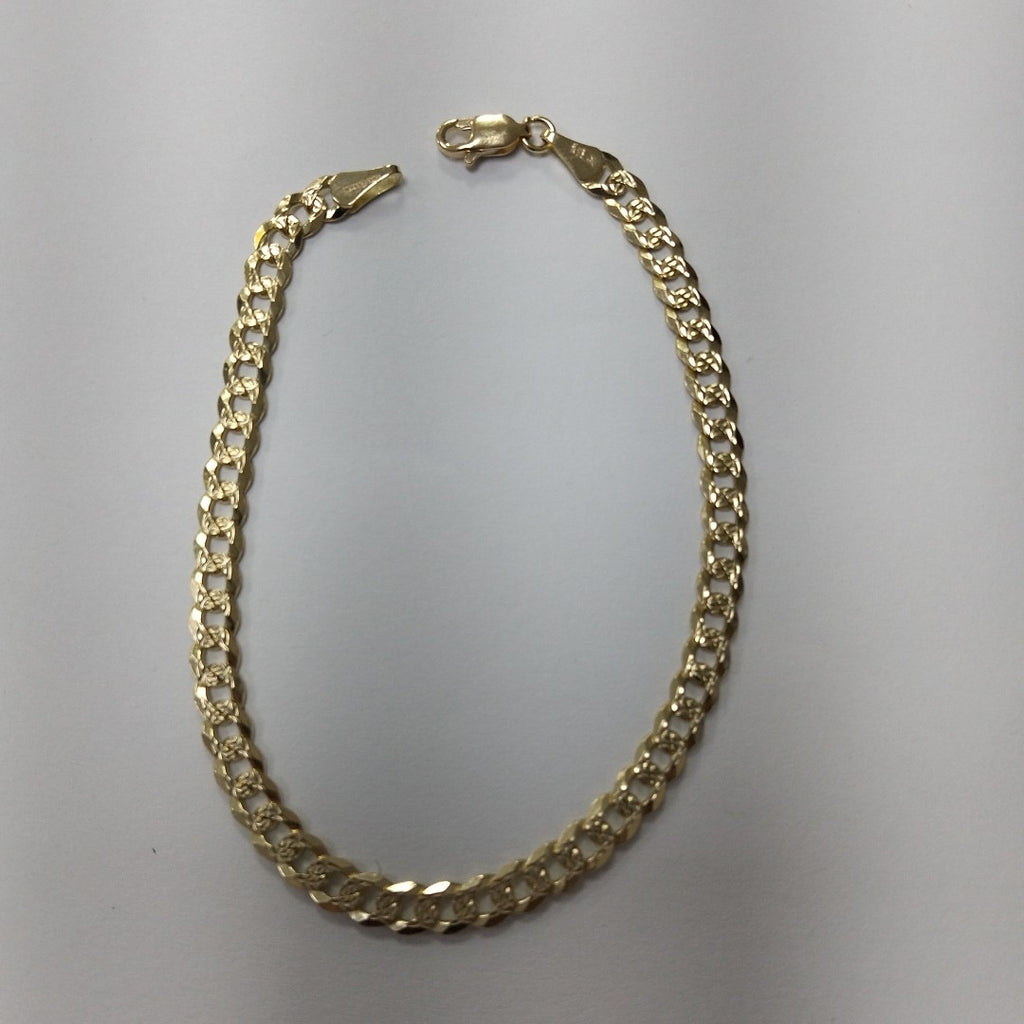 PULSERA BARBADA 14K 21 CM 7.5 GR (NUEVO)