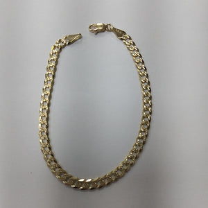 PULSERA BARBADA 14K 21 CM 7.5 GR (NUEVO)
