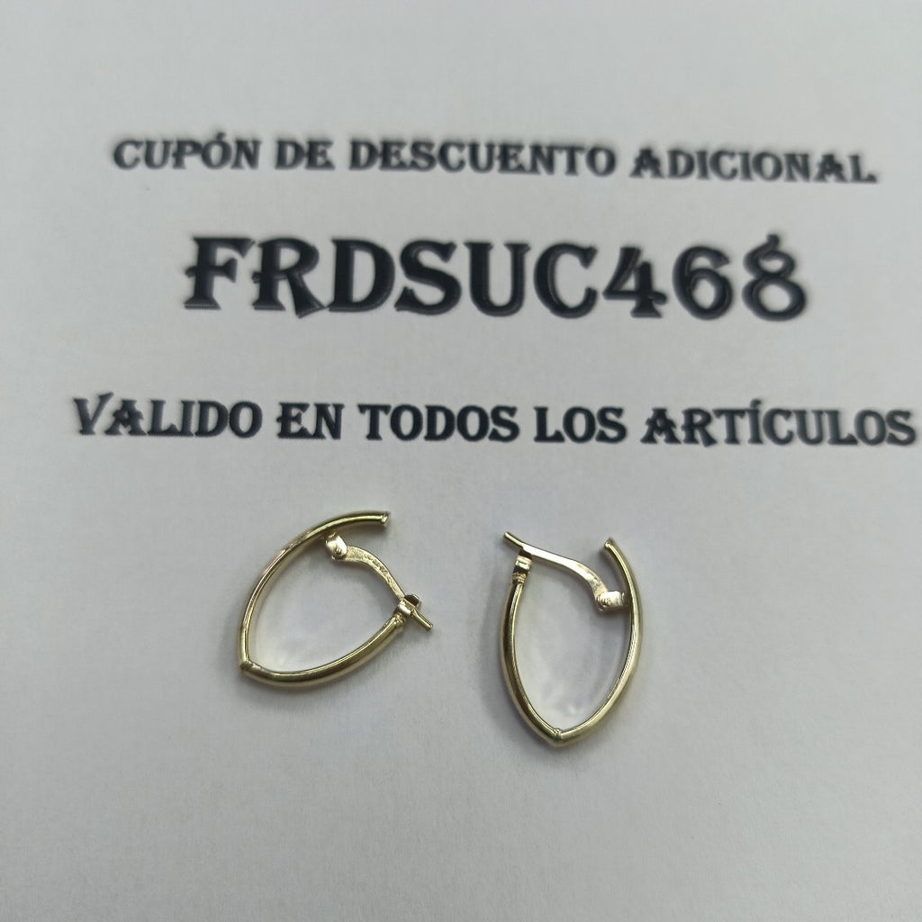 ARRACADAS ORO 10K 1.2 (NUEVO)