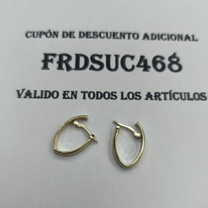 ARRACADAS ORO 10K 1.2 (NUEVO)