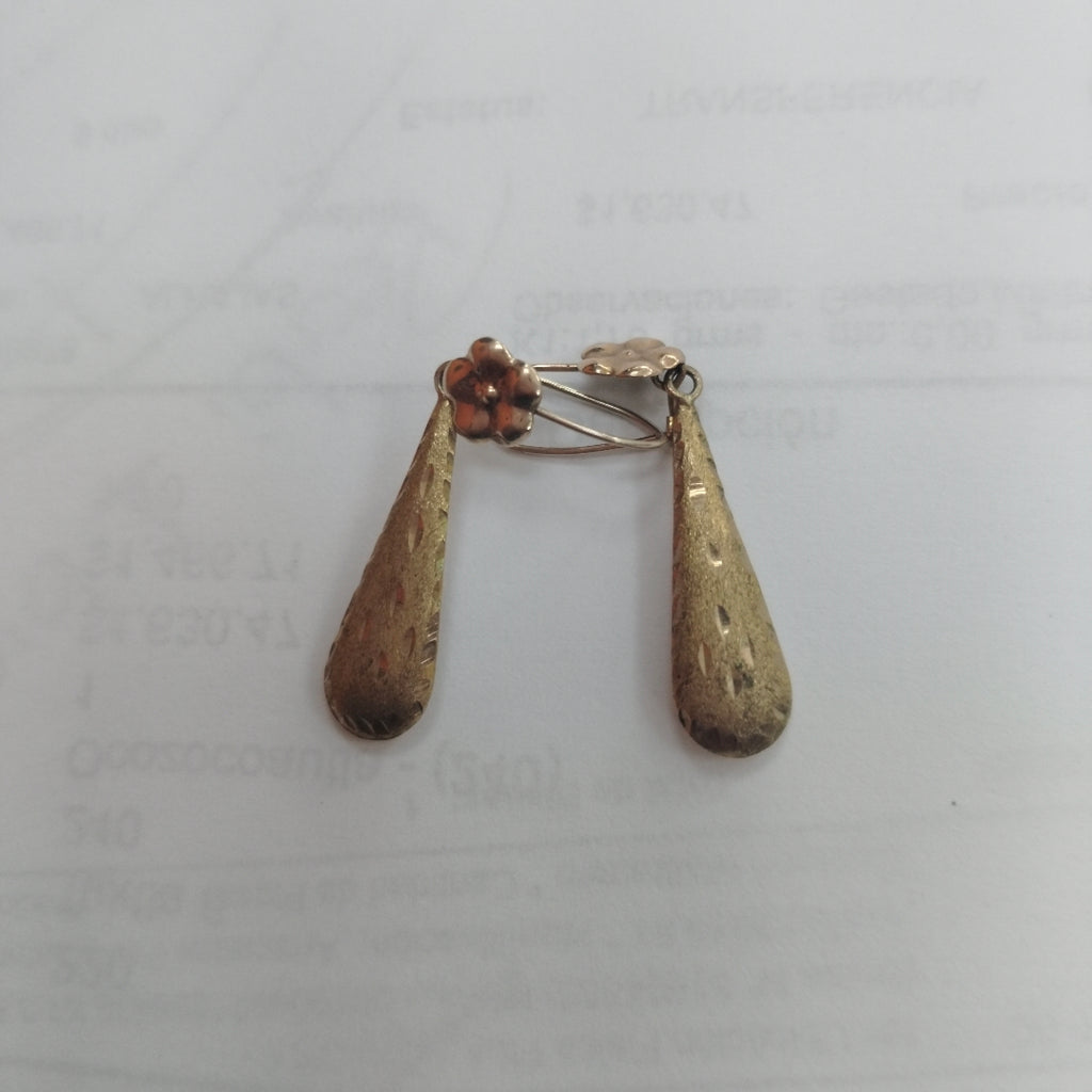 ARETES PAR ORO 8 K 1,80 GRMS (SEMINUEVO)