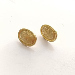 BROQUELES PAR ORO 14 K 2.5 GRMS (SEMINUEVO)