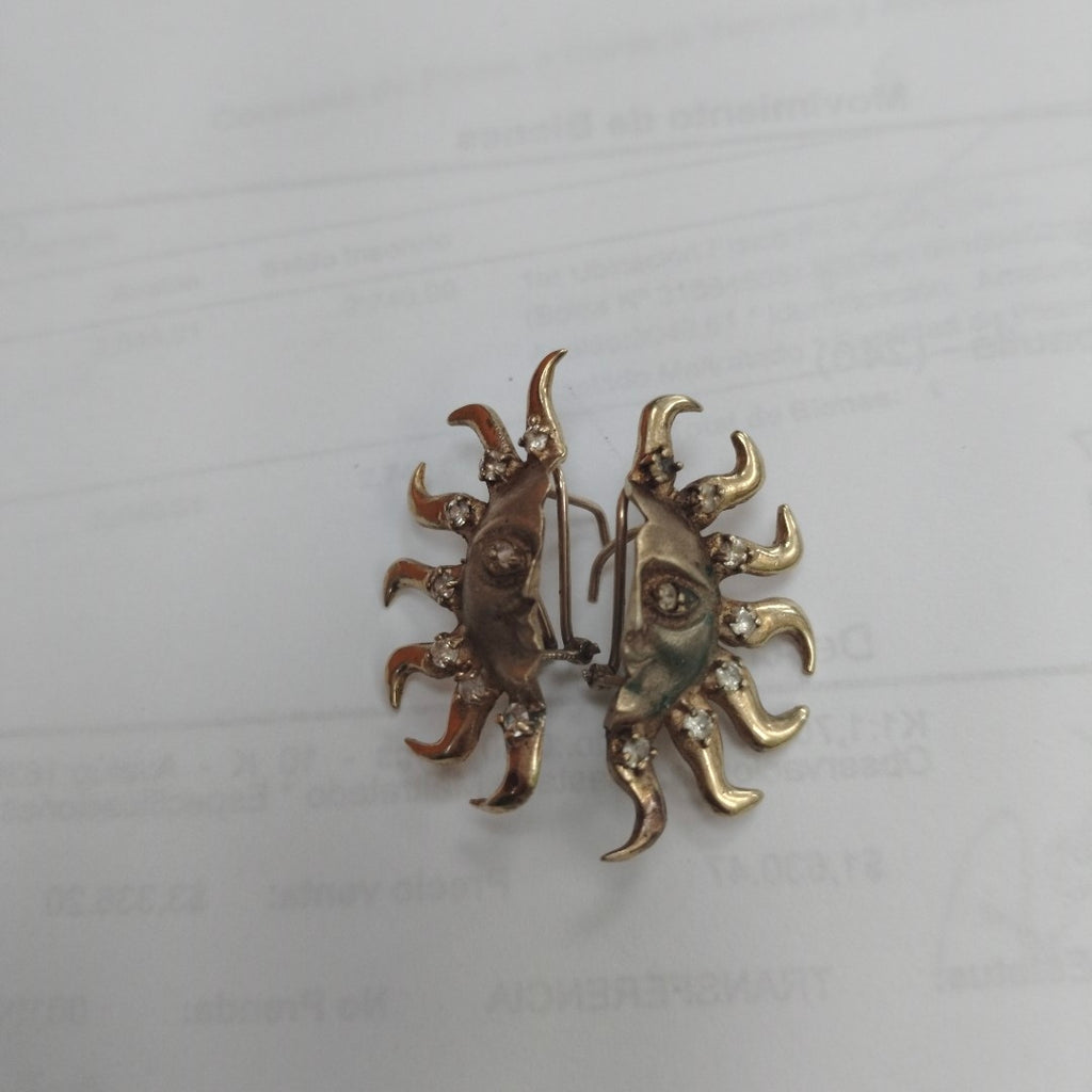 ARETES PAR ORO 8 K 6,70 GRMS (SEMINUEVO)