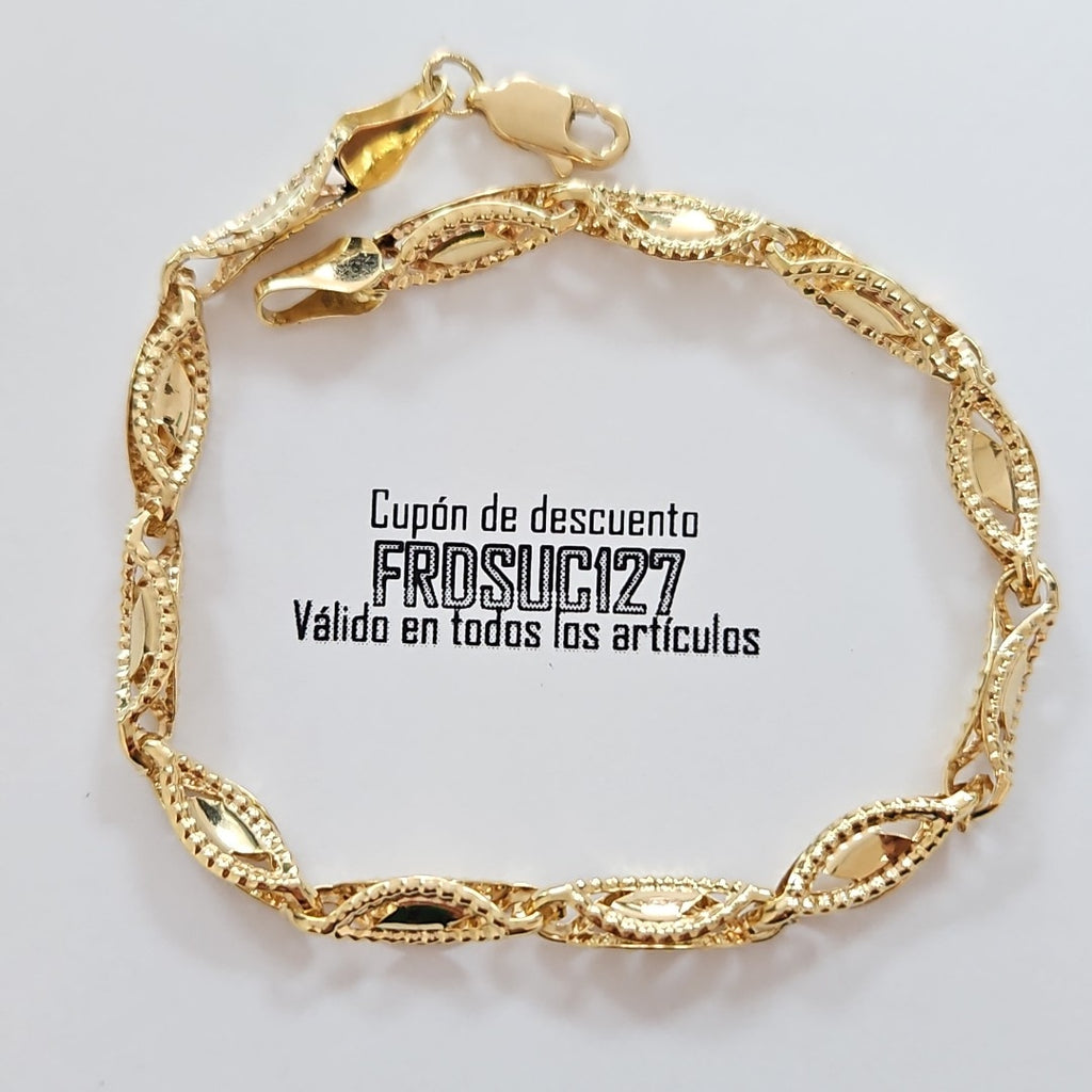 PULSERA ESPECIAL 10K 18 CM 4.3 GR (NUEVO)