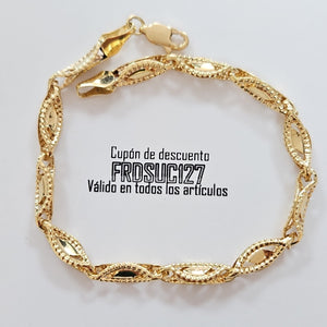 PULSERA ESPECIAL 10K 18 CM 4.3 GR (NUEVO)