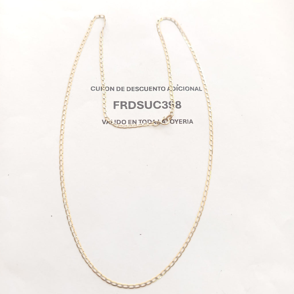 CADENA ORO,RODIADO 10 K 1,60 GRMS (SEMINUEVO)