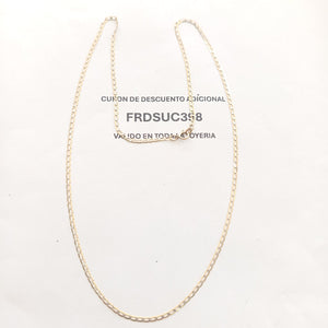 CADENA ORO,RODIADO 10 K 1,60 GRMS (SEMINUEVO)