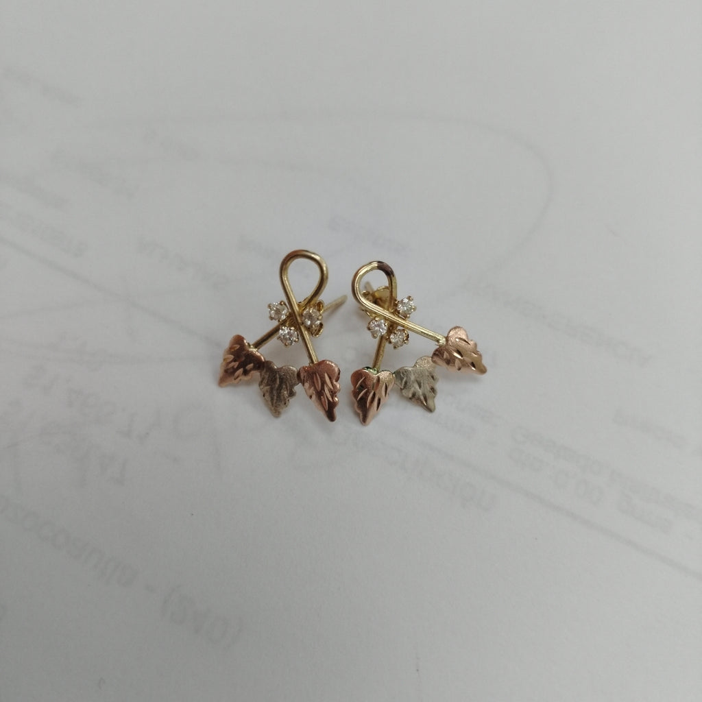 BROQUELES PAR ORO 10 K 1,40 GRMS (SEMINUEVO)