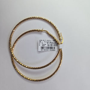 ARRACADAS PAR ORO 14 K 4.4 GRMS (SEMINUEVO)