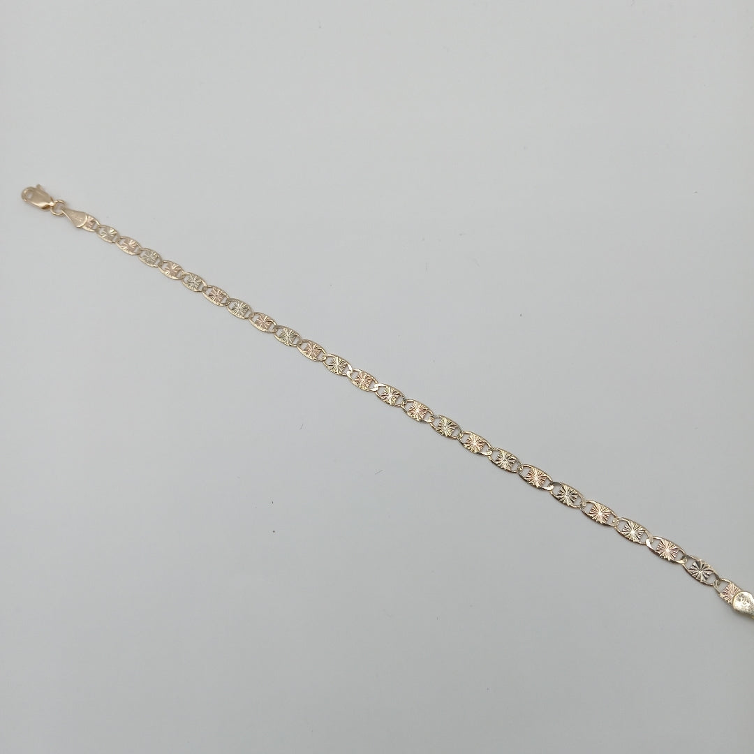PULSERA GUCHI 14K 18 CM 2.8 GR (NUEVO)