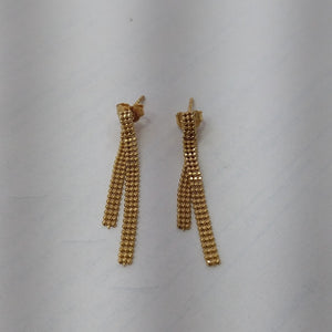 BROQUELES PAR ORO 14 K 2 GRMS (SEMINUEVO)