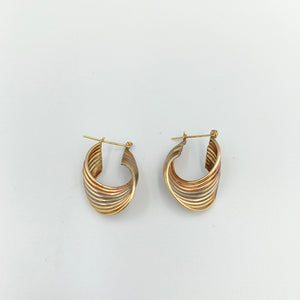 ARRACADAS PAR ORO 14 K 5,50 GRMS (SEMINUEVO)