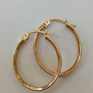 ARRACADAS PAR ORO 14 K 1.8 GRMS (SEMINUEVO)