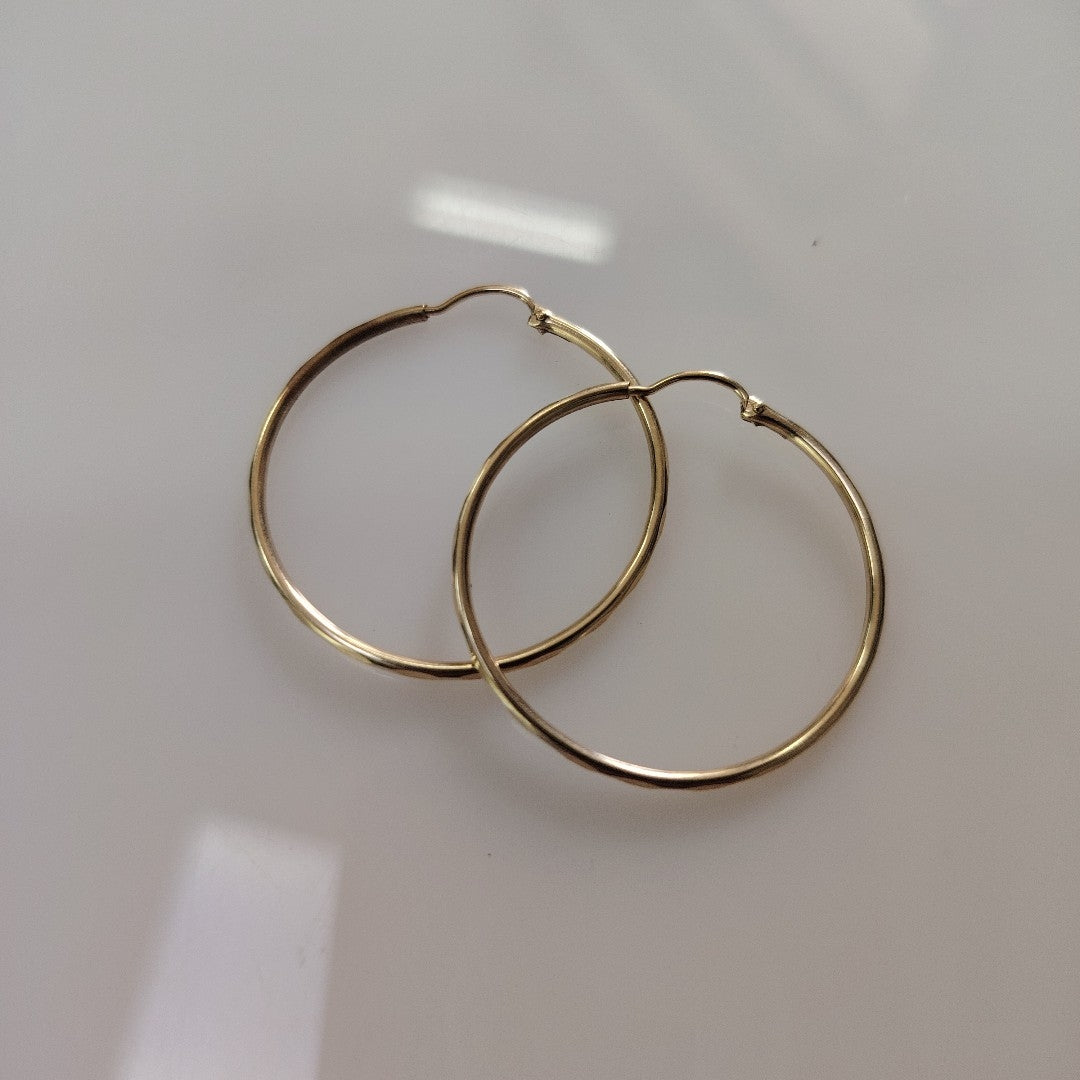 ARRACADAS PAR ORO 10 K 1.9 GRMS (SEMINUEVO)