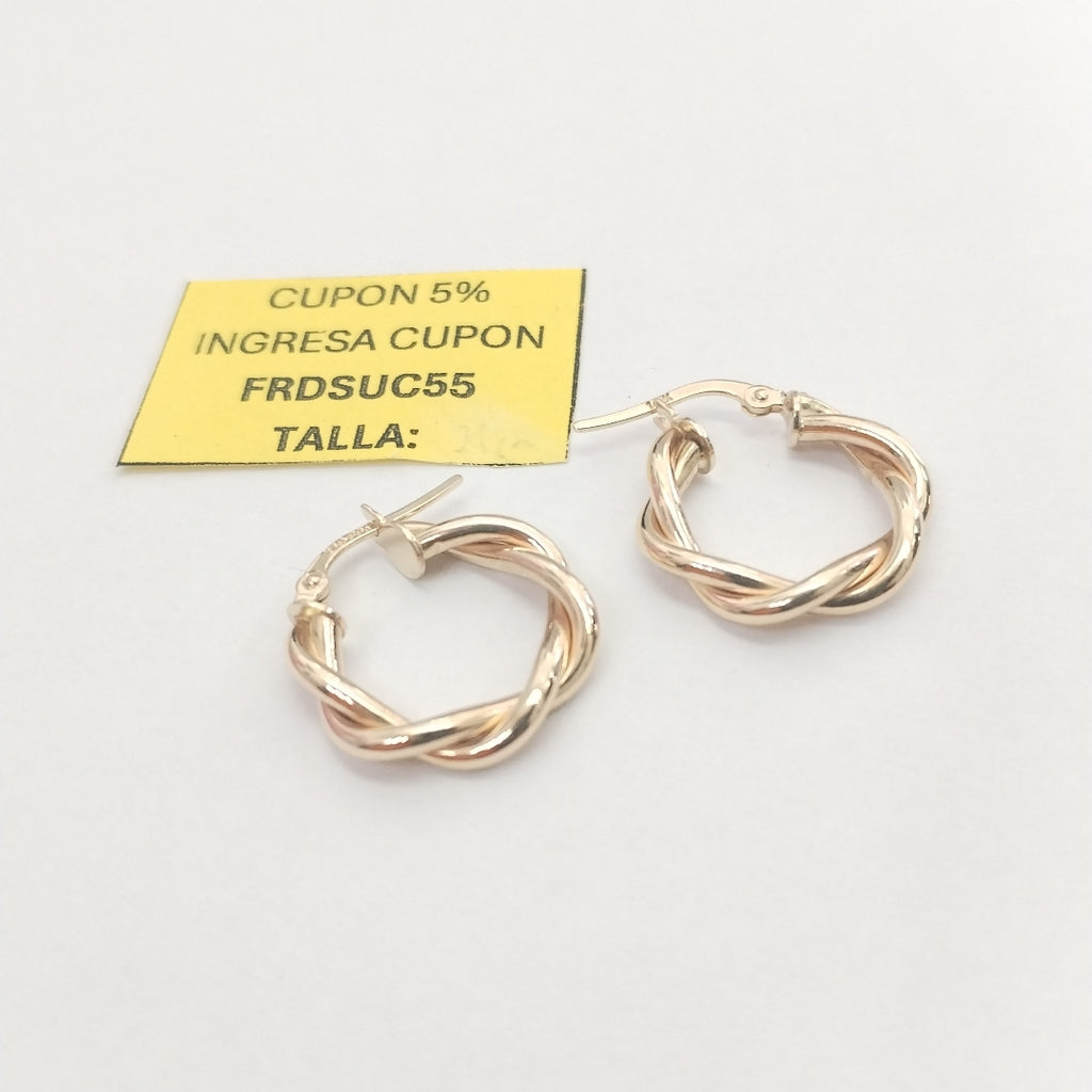 ARRACADAS ORO 14K 1.9 (NUEVO)