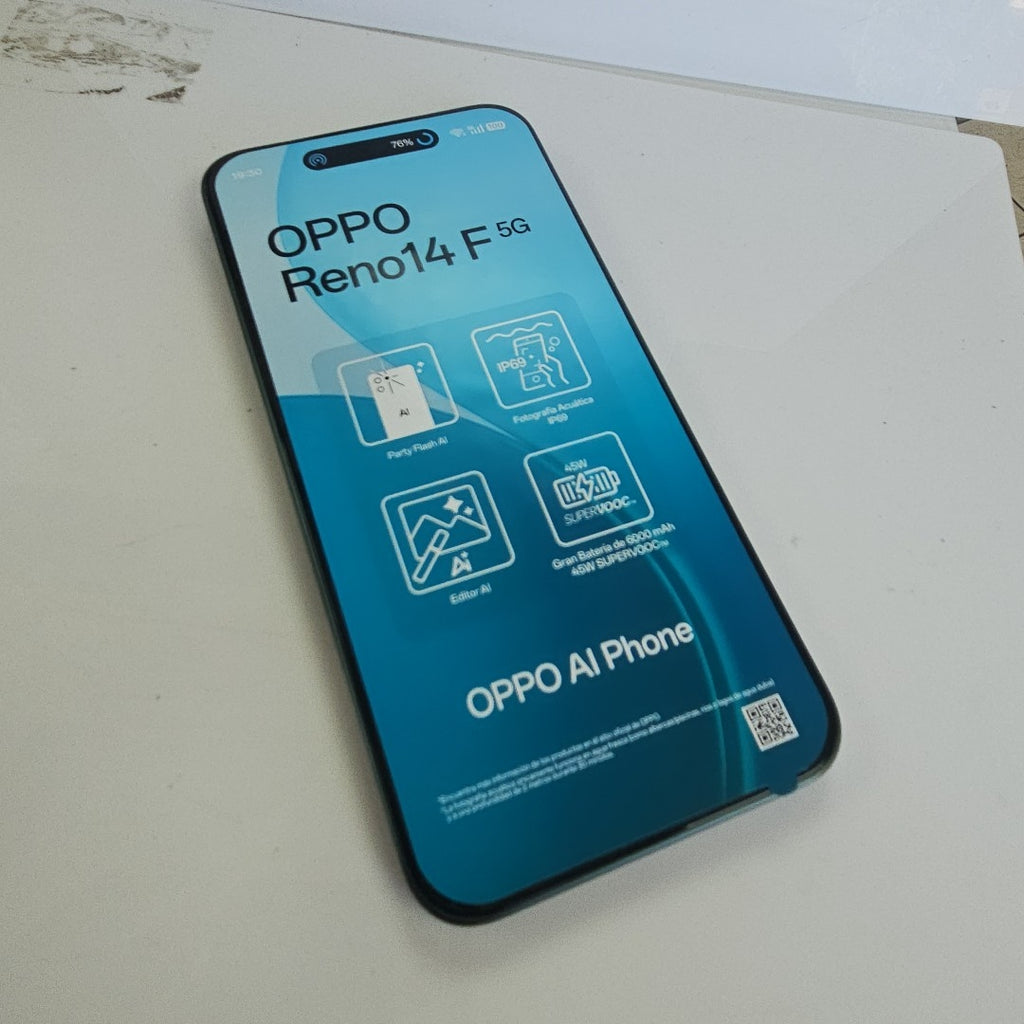 CELULAR OPPO RENO 14 F CPH2743 (2025) 256 GB 12 GB RAM (SEMINUEVO)