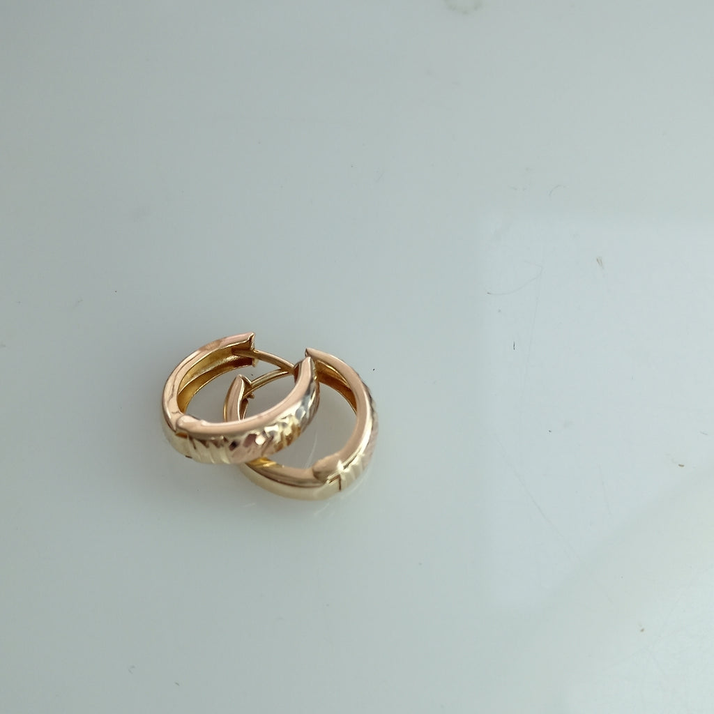 ARETES PAR ORO 10 K 1.2 GRMS (SEMINUEVO)