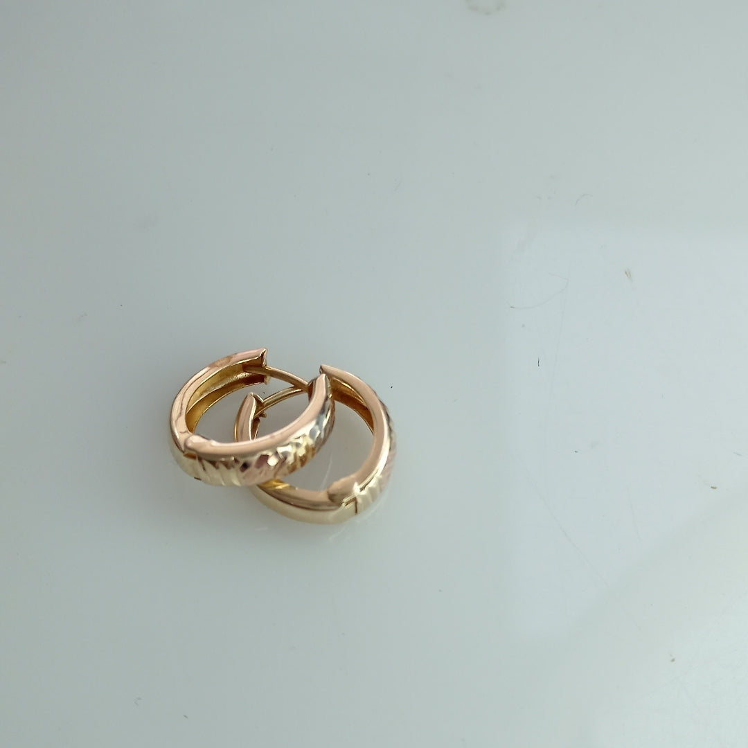 ARETES PAR ORO 10 K 1.2 GRMS (SEMINUEVO)