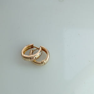 ARETES PAR ORO 10 K 1.2 GRMS (SEMINUEVO)