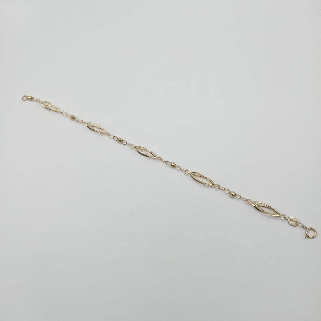 PULSERA ESPECIAL 14K 18 CM 2 GR (NUEVO)