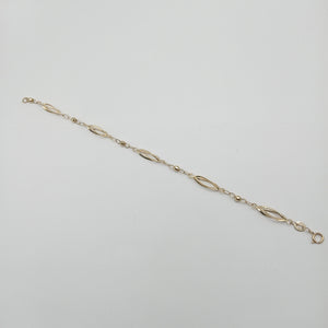 PULSERA ESPECIAL 14K 18 CM 2 GR (NUEVO)