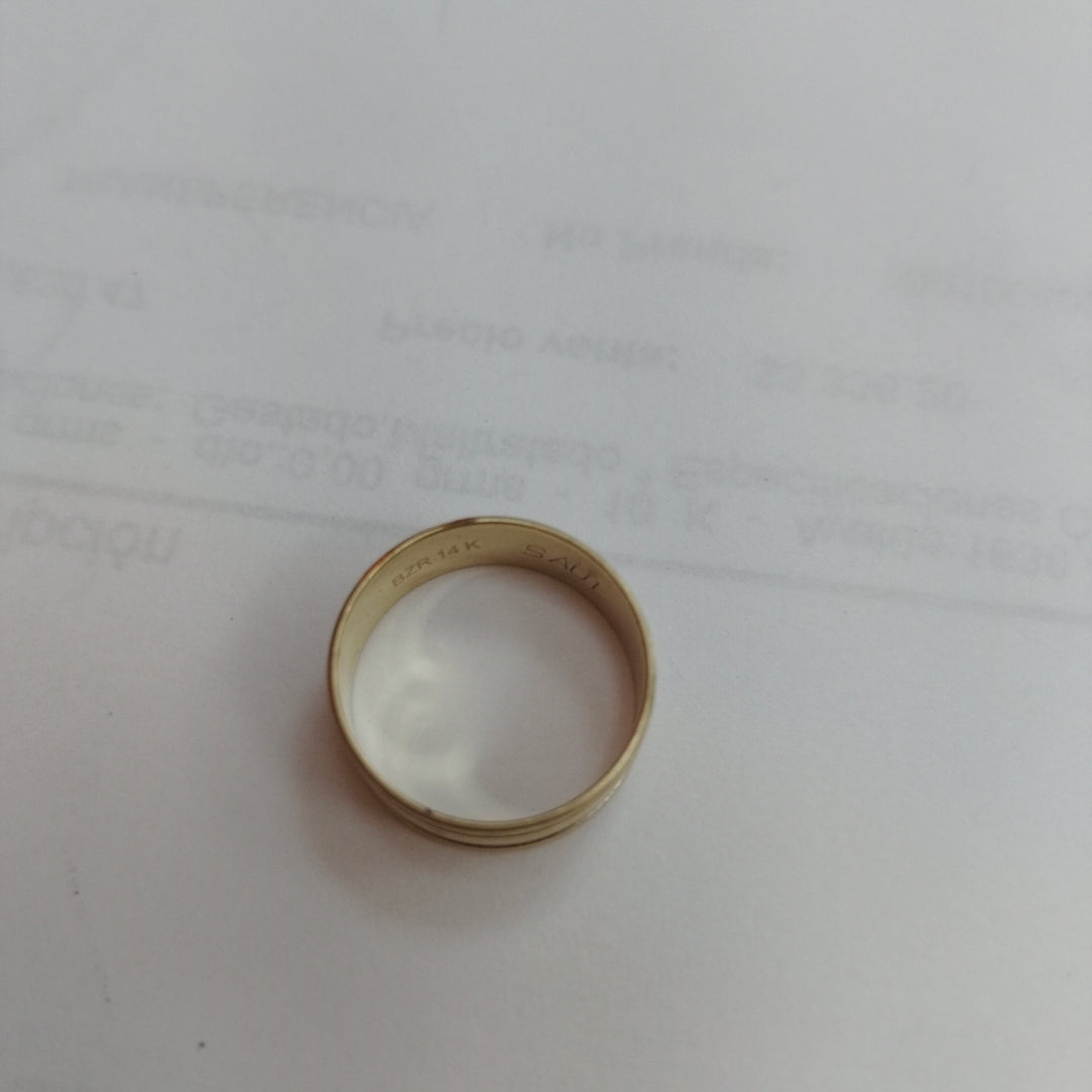 ARGOLLA ORO 14 K 2 GRMS (SEMINUEVO)