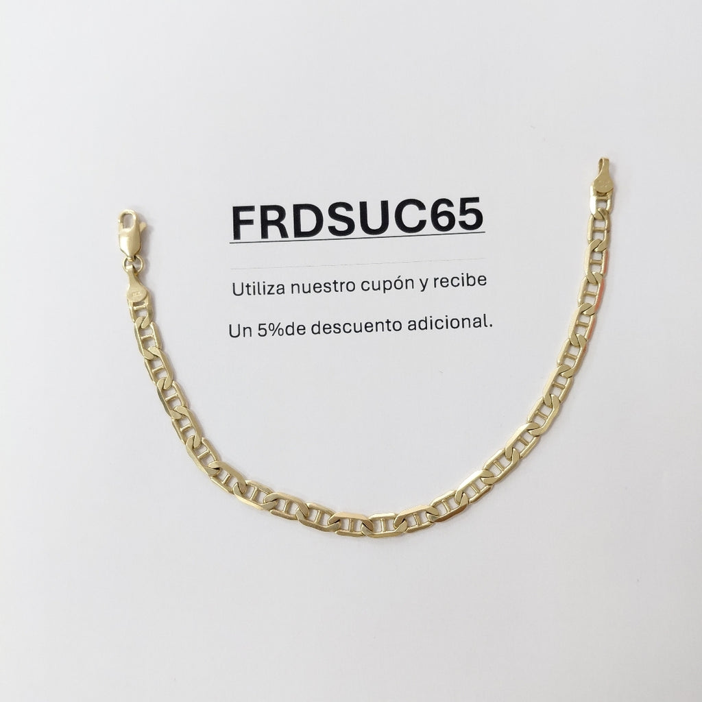 PULSERA ORO 10 K 6.7 GRMS (SEMINUEVO)