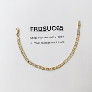 PULSERA ORO 10 K 6.7 GRMS (SEMINUEVO)