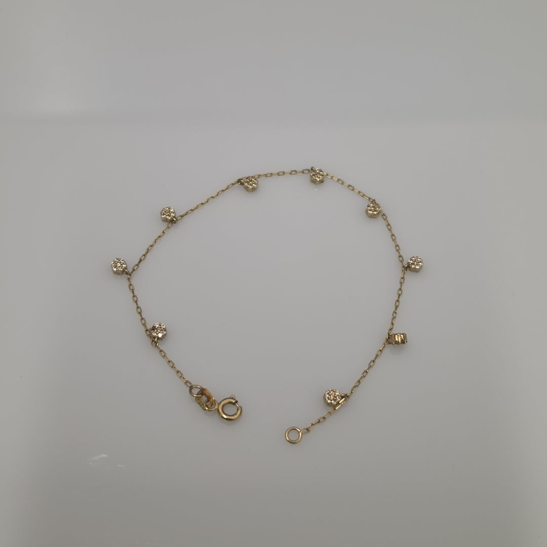 PULSERA ORO 14 K 2.2 GRMS (SEMINUEVO)