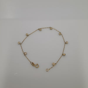 PULSERA ORO 14 K 2.2 GRMS (SEMINUEVO)