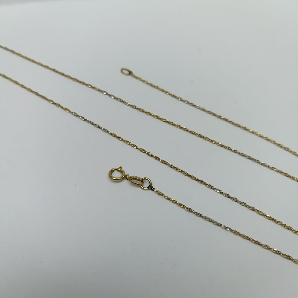 CADENA ORO 14 K 0.9 GRMS (SEMINUEVO)