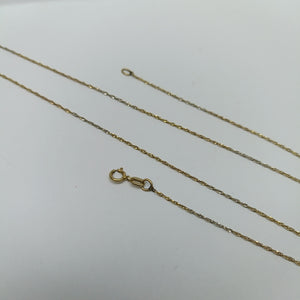 CADENA ORO 14 K 0.9 GRMS (SEMINUEVO)