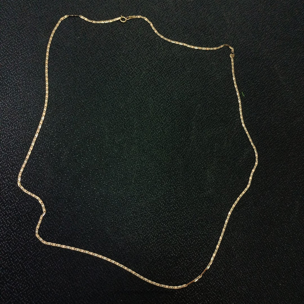 CADENA ORO COMBINADO 14 K 2,00 GRMS (SEMINUEVO)