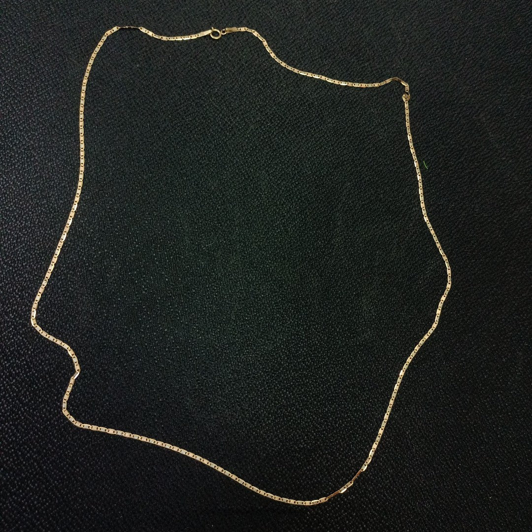 CADENA ORO COMBINADO 14 K 2,00 GRMS (SEMINUEVO)