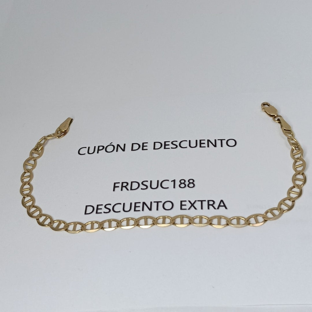 PULSERA ORO 14 K 5.4 GRMS (SEMINUEVO)