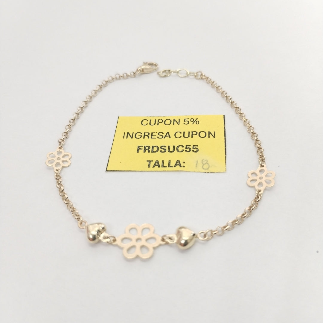 PULSERAS DAMA ORO 10K 2.2 (NUEVO)