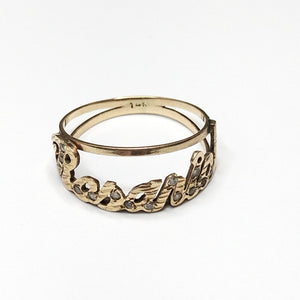 ANILLITO ORO 14 K 2,10 GRMS (SEMINUEVO)