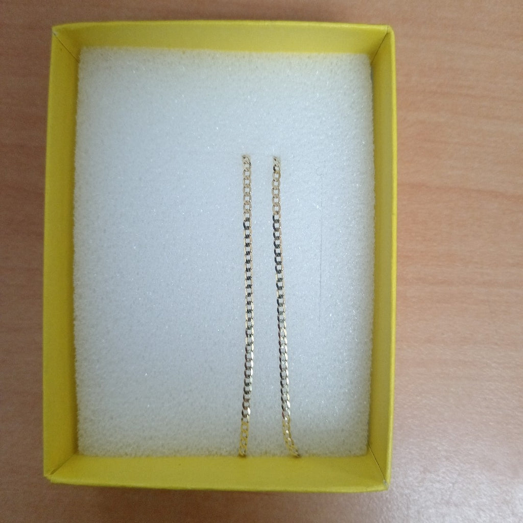 CADENAS BARBADA AMARILLA ORO 14K 2 (NUEVO)